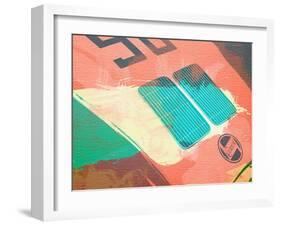 Porsche 356 Detail-NaxArt-Framed Art Print