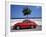 Porsche 356 on the Beach, Altea, Alicante, Costa Blanca, Spain-Walter Bibikow-Framed Photographic Print