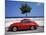 Porsche 356 on the Beach, Altea, Alicante, Costa Blanca, Spain-Walter Bibikow-Mounted Photographic Print