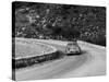 Porsche 356 Taking a Corner in the Monte Carlo Rally, 1954-null-Stretched Canvas