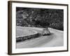 Porsche 356 Taking a Corner in the Monte Carlo Rally, 1954-null-Framed Photographic Print