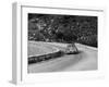 Porsche 356 Taking a Corner in the Monte Carlo Rally, 1954-null-Framed Photographic Print