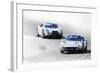 Porsche 904 Racing Watercolor-NaxArt-Framed Art Print