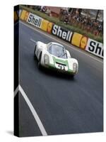 Porsche 907-6 driven by Siffert-Herrman, 1967 Le Mans-null-Stretched Canvas