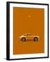 Porsche 911 1968 Orange-Mark Rogan-Framed Art Print