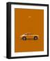 Porsche 911 1968 Orange-Mark Rogan-Framed Art Print