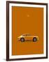 Porsche 911 1968 Orange-Mark Rogan-Framed Art Print