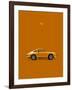 Porsche 911 1968 Orange-Mark Rogan-Framed Art Print