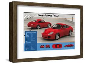 Porsche 911 (996).-null-Framed Photographic Print