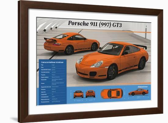 Porsche 911 (997) GT3.-null-Framed Photographic Print