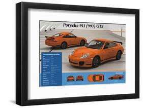 Porsche 911 (997) GT3.-null-Framed Photographic Print