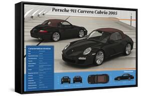 Porsche 911 Carrera Cabrio 2005.-null-Framed Stretched Canvas