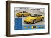 Porsche 911 Carrera Cabrio.-null-Framed Photographic Print