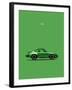 Porsche 911 Carrera Green-Mark Rogan-Framed Art Print