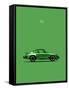 Porsche 911 Carrera Green-Mark Rogan-Framed Stretched Canvas