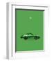 Porsche 911 Carrera Green-Mark Rogan-Framed Art Print