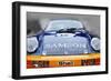 Porsche 911 Front End Watercolor-NaxArt-Framed Art Print