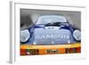 Porsche 911 Front End Watercolor-NaxArt-Framed Art Print