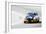 Porsche 911 on Race Track Watercolor-NaxArt-Framed Art Print