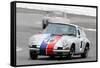 Porsche 911 Race in Monterey Watercolor-NaxArt-Framed Stretched Canvas