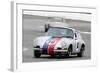 Porsche 911 Race in Monterey Watercolor-NaxArt-Framed Art Print