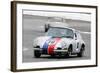 Porsche 911 Race in Monterey Watercolor-NaxArt-Framed Art Print