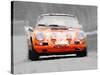 Porsche 911 Race Track Watercolor-NaxArt-Stretched Canvas