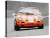 Porsche 911 Race Track Watercolor-NaxArt-Stretched Canvas