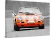 Porsche 911 Race Track Watercolor-NaxArt-Stretched Canvas