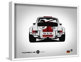 Porsche 911 Rear-NaxArt-Framed Art Print