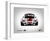 Porsche 911 Rear-NaxArt-Framed Art Print