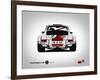 Porsche 911 Rear-NaxArt-Framed Art Print