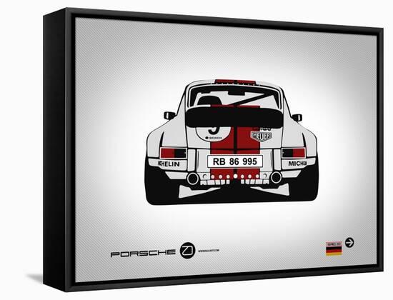 Porsche 911 Rear-NaxArt-Framed Stretched Canvas