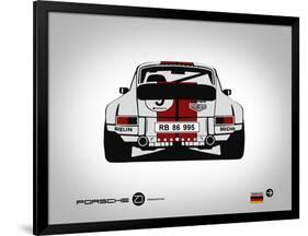 Porsche 911 Rear-NaxArt-Framed Art Print