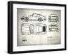 Porsche 911-Turbo 1977-Mark Rogan-Framed Art Print