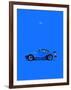 Porsche 911 Turbo Blue-Mark Rogan-Framed Art Print