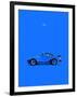 Porsche 911 Turbo Blue-Mark Rogan-Framed Art Print