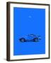 Porsche 911 Turbo Blue-Mark Rogan-Framed Art Print