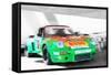Porsche 911 Turbo Watercolor-NaxArt-Framed Stretched Canvas