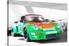 Porsche 911 Turbo Watercolor-NaxArt-Stretched Canvas