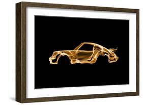 Porsche 911 Turbo-O.M.-Framed Premium Giclee Print