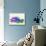 Porsche 911 Watercolor-NaxArt-Stretched Canvas displayed on a wall