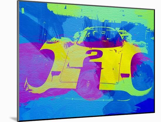 Porsche 917 Front End-NaxArt-Mounted Art Print