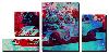 Porsche 917 Gulf-NaxArt-Stretched Canvas