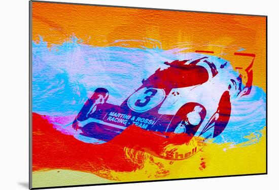 Porsche 917 Martini And Rossi-NaxArt-Mounted Poster