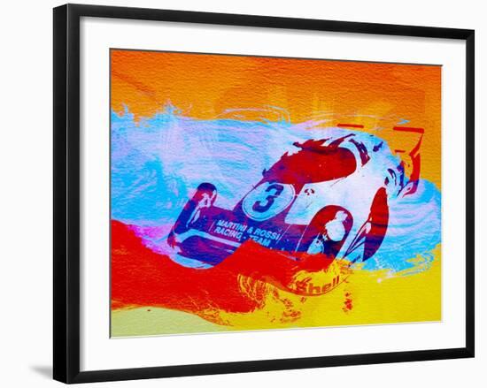 Porsche 917 Martini and Rossi-NaxArt-Framed Art Print