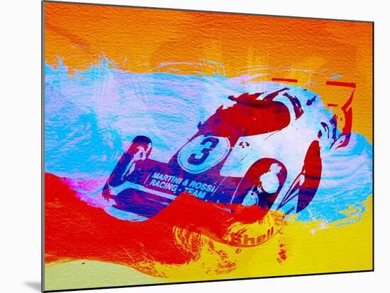 Porsche 917 Martini and Rossi-NaxArt-Mounted Art Print