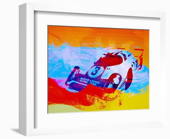 Porsche 917 Martini and Rossi-NaxArt-Framed Art Print