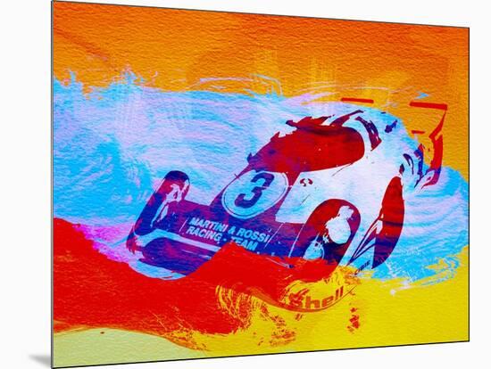 Porsche 917 Martini and Rossi-NaxArt-Mounted Art Print