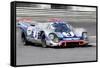 Porsche 917 Martini Rossi Watercolor-NaxArt-Framed Stretched Canvas